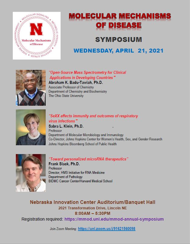 flyer for 2021 MMoD Symposium